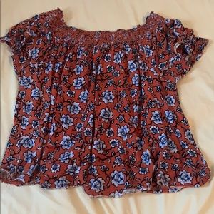 Off the shoulder blouse